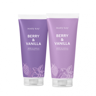 LE Mary Kay® Scented Shower Gel & Body Lotion Set Berry& Vanilla